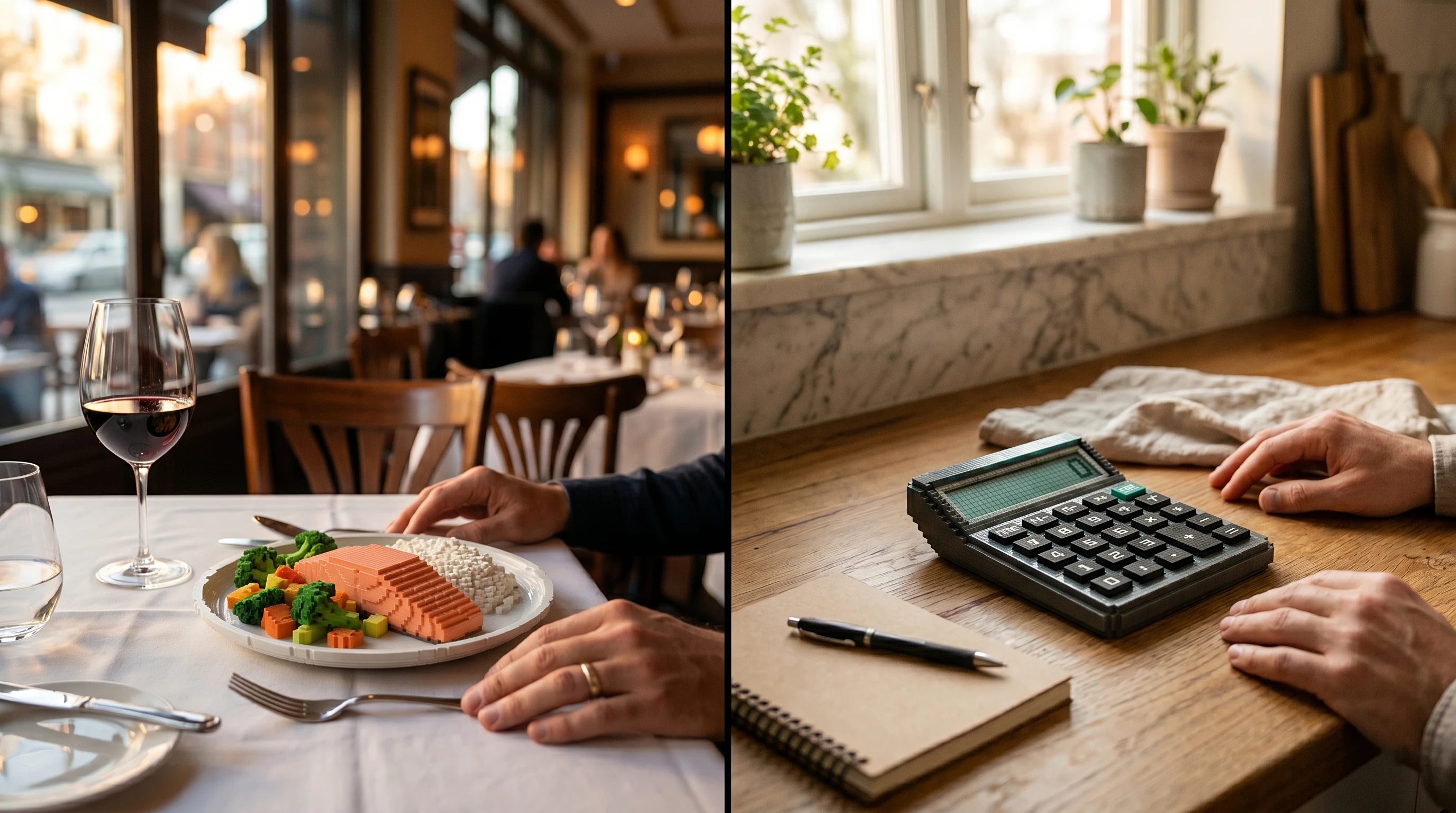Compter ses calories : à la main, au restaurant ou avec une application ?